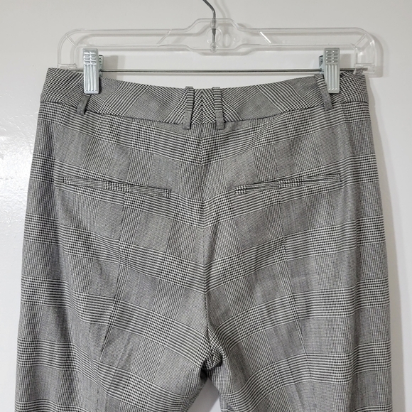 Hugo Boss Wool Blend Black-and-white Houndstooth Pant size 2 - Picture 8 of 12
